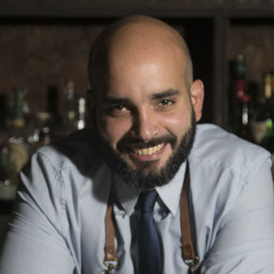 Fernando Requena - Owner of Collage Cocktail Bar and rum enthusiast - 